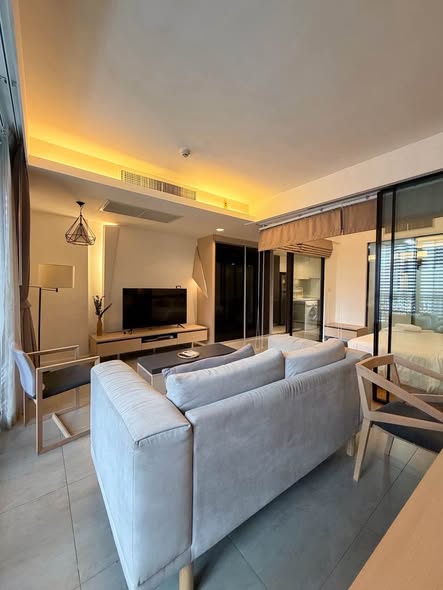 living room of Circle S Sukhumvit 12 เซอเคิล เอส สุขุมวิท 12