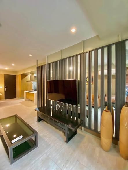 living room and room interior of Citi smart Sukhumvit 18