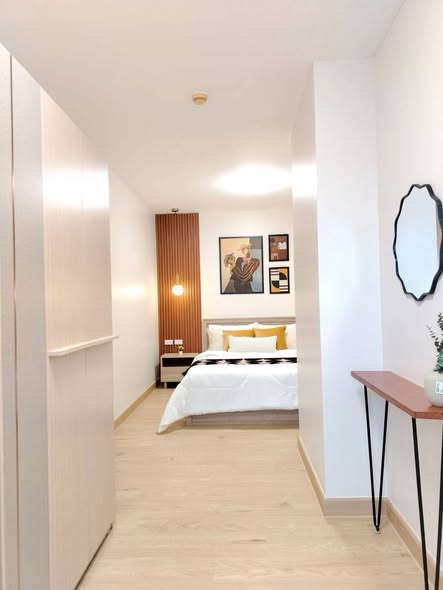 bedroom of City Home Tha Phra Intersection