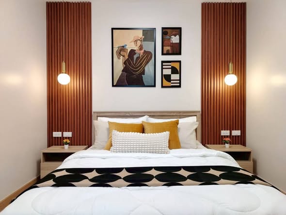 bedroom of City Home Tha Phra Intersection