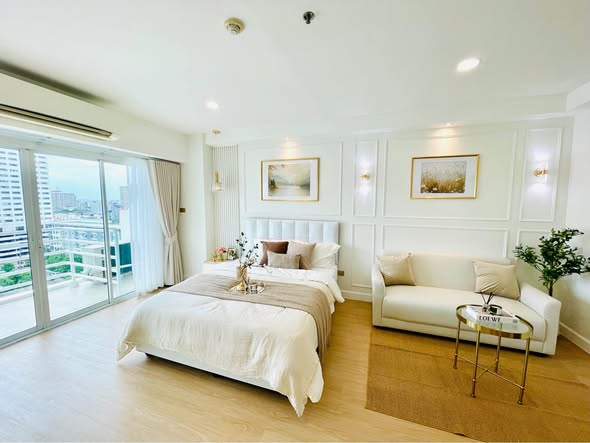 bedroom of City Living Ratchada