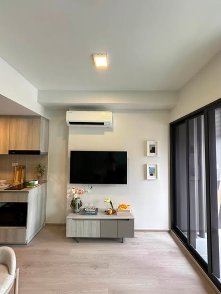 living room and room interior and kitchen of COBE Kaset-Sripatum (โค้บบ์ เกษตร-ศรีปทุม)