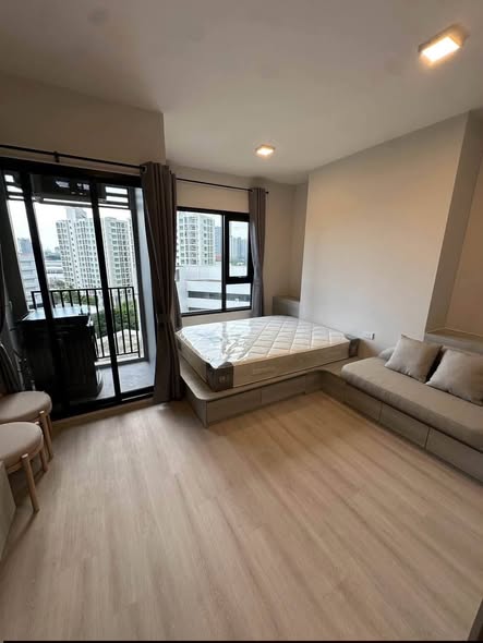 bedroom and living room of COBE Ratchada-Rama 9