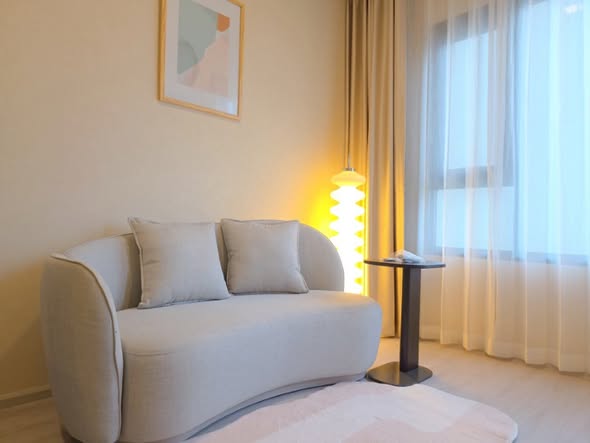 bedroom and living room of COBE Ratchada-Rama 9
