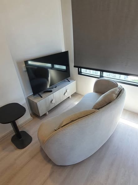 living room and bedroom of COBE Ratchada-Rama 9