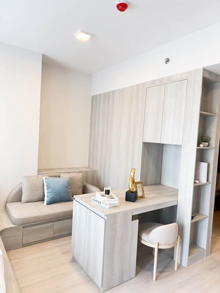 living room and room interior of COBE Ratchada-Rama 9