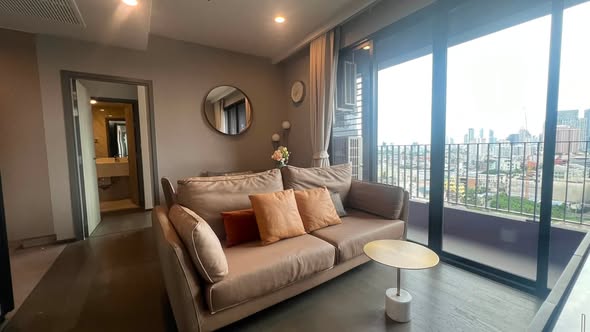 living room and bedroom of Coco Parc
