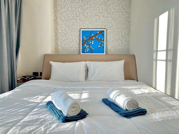 bedroom of Condo One SIAM