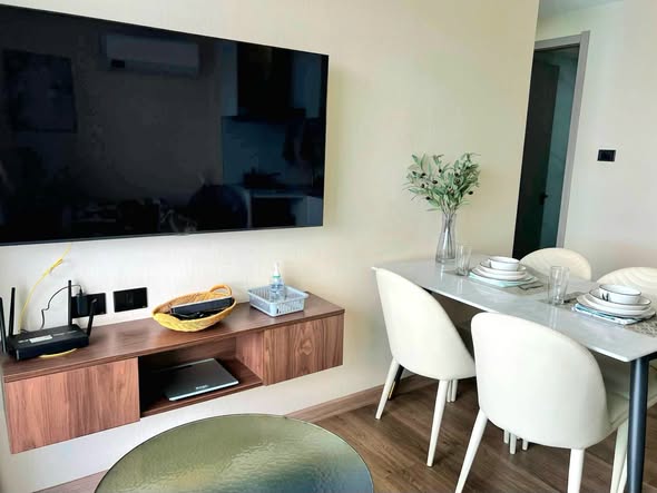 living room of Condo One SIAM