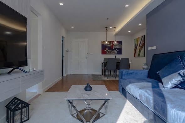 living room of Condo One X