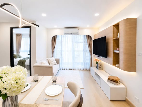 living room of Coolhouse Condominium
