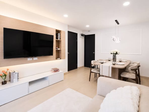 living room of Coolhouse Condominium
