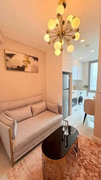 bedroom and living room of Copacabana Beach Jomtien
