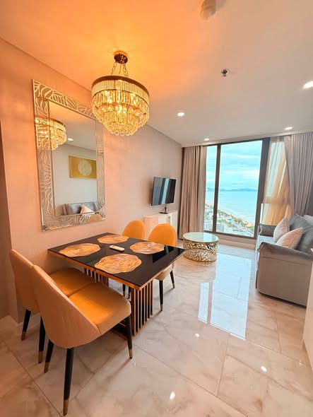 living room and room interior of Copacabana Beach Jomtien