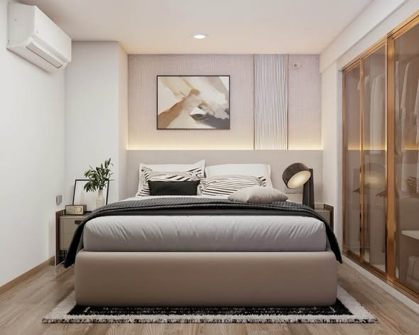 bedroom of Culture Chula คัลเจอร์ จุฬา