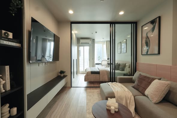 living room and bedroom and room interior of Culture Thonglor