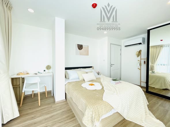 bedroom of Cybiq รัชดา 32