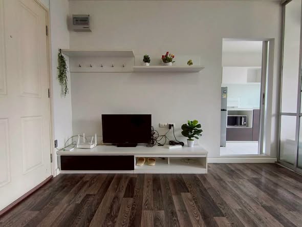 living room of D Condo Sukhumvit 109