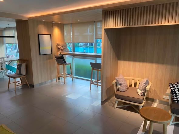 living room and room interior of dcondo Campus Resort Rangsit