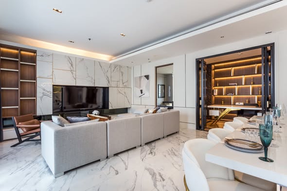 living room of Domus 16