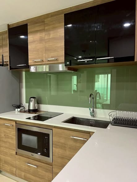 bathroom and kitchen of Dusit Grand Condo View