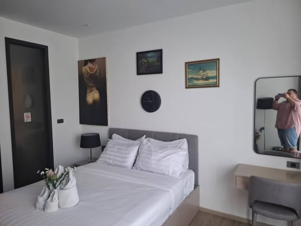 bedroom of Edge Central Pattaya