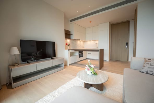 bedroom and living room of EI8HTEEN SEVEN