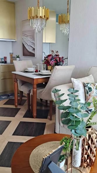 living room and room interior of Espana Condo Resort Pattaya