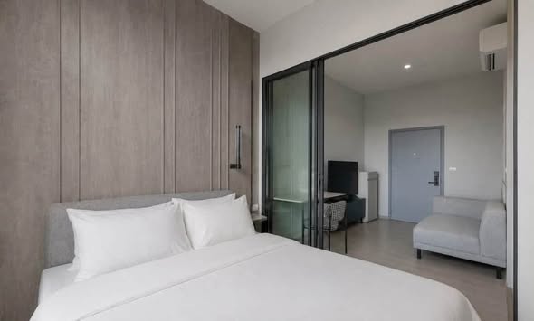 bedroom and room interior of เฟล็กซี่ รัตนาธิเบศร์ | Flexi Rattanathibet