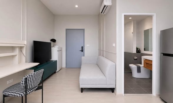 living room and room interior of เฟล็กซี่ รัตนาธิเบศร์ | Flexi Rattanathibet