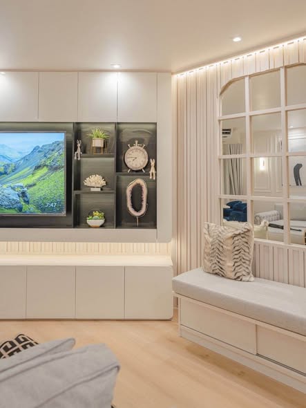 living room and bedroom of Fortune CondoTown