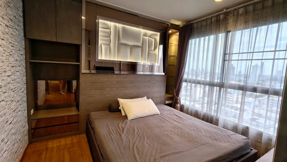 bedroom of Fuse Chan Sathorn
