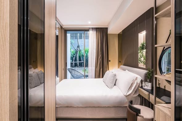 bedroom of Fynn Sukhumvit 31