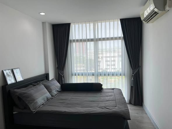 bedroom of G HAUS Condominium Santikham 4