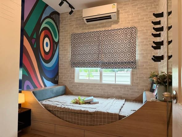 bedroom of Golden Town, Nonthaburi – BTS some betel.