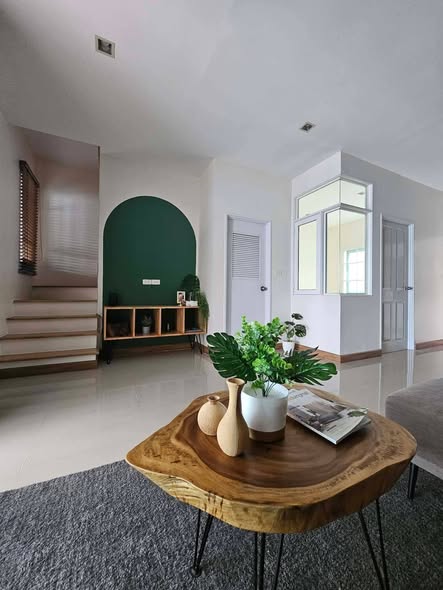 living room and room interior of Golden Town, Nonthaburi – BTS some betel.