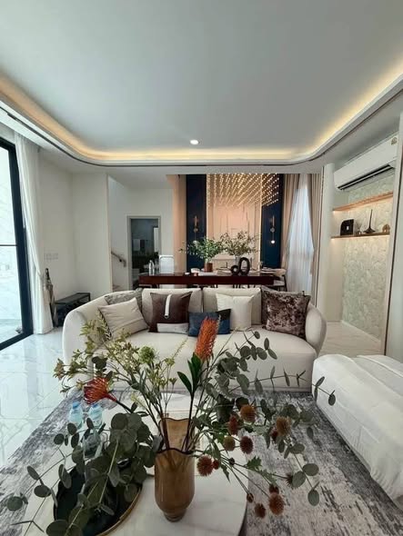 living room of Gravitia Rama 2-Thakham กราวิเทีย พระราม2-ท่าข้าม