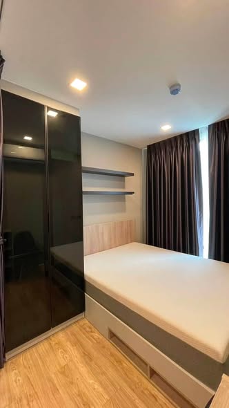 bedroom and room interior of Groove Ratchada-Ladprao (กรูฟ รัชดา-ลาดพร้าว)