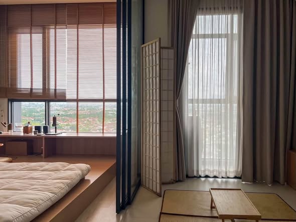bedroom and room interior and bathroom of Grow Rattanthibet