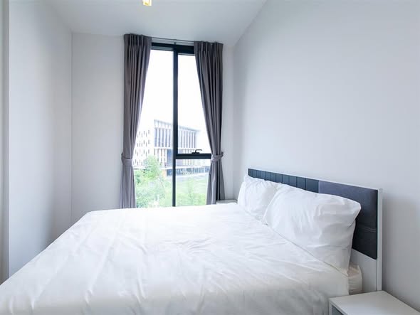 bedroom of Hasu Haus