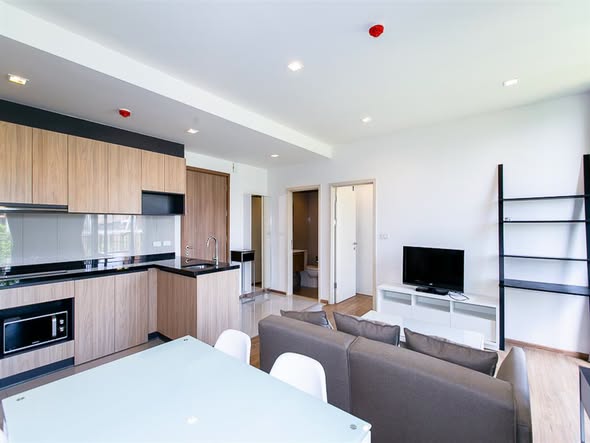 living room and room interior of Hasu Haus