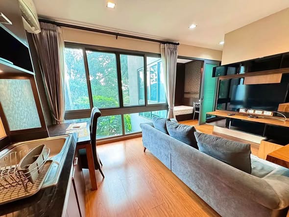 bedroom and living room of Himma Garden Condominium