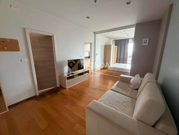 bedroom and living room and room interior of Hive Taksin Condominium