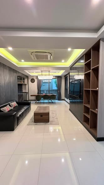 living room of House No. 1