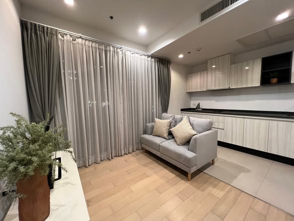 living room and room interior of HQ by Sansiri