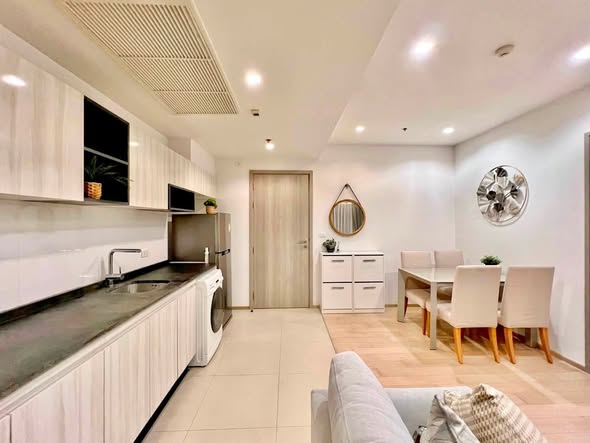 room interior and kitchen of HQ by Sansiri
