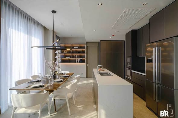 kitchen of HYDE Heritage Thonglor, Sukhumvit 59 main road