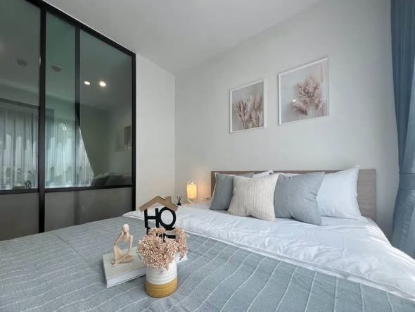 bedroom of iCondo Activ Pattanakarn