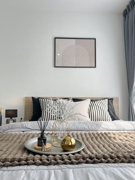 bedroom of iCondo Activ Pattanakarn