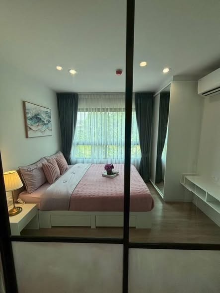 bedroom of iCondo Activ Pattanakarn